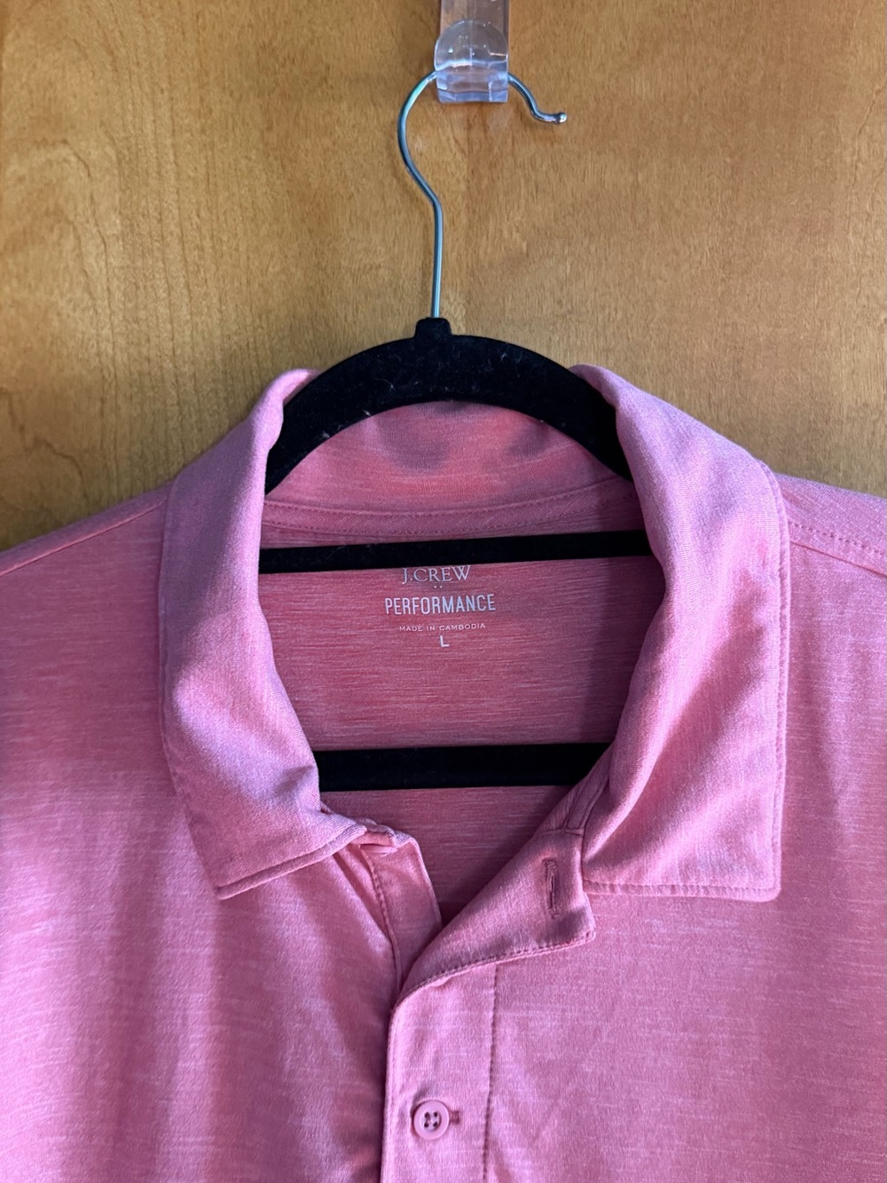 J. Crew Performance Polo in Coral
